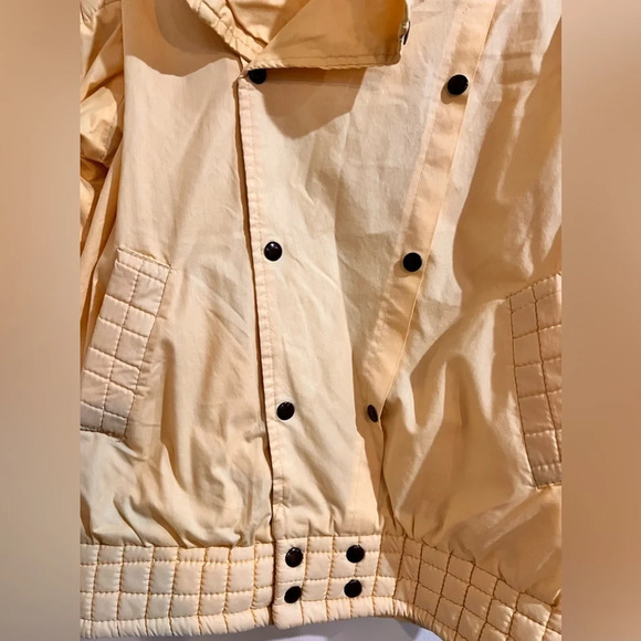 FINAL PRICE Vintage 80s Dayang Yellow Boxy Fit Bomber Jacket - Picture 5 of 8